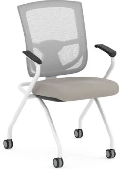 CoolMesh Pro Plus Nesting Chair - Grey Antimicrobial Vinyl