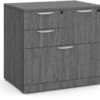 Locking Multi-Storage Office Cabinet - Newport Grey