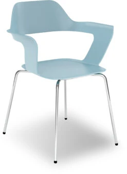 Avery Stacking Guest Chair - Sky Blue