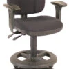 Comformatic Drafting Chair With Stool Kit And Arms