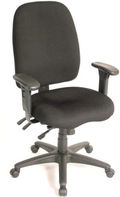 Entice Multi - Function High Back Chair With Arms