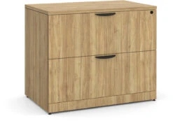 Lateral Filing Cabinet - 2 Drawer In Aspen