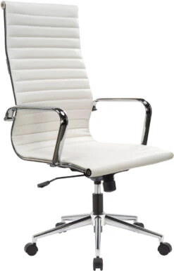 Nova High Back Chair - White