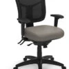 CoolMesh Executive Mid Back Chair - Grey Antimicrobial Vinyl