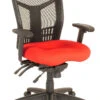 CoolMesh Executive High Back Chair - Red Fabric