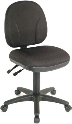 Comformatic Tilt Seat & Back Chair - Black Fabric