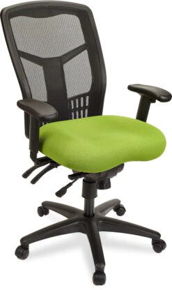 CoolMesh Executive High Back Chair - Green Fabric