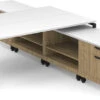 Encore Dual Benching Unit - Aspen With White Top