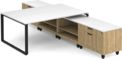 Encore Dual Benching Unit - Aspen With White Top