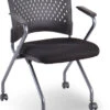 Agenda II Nesting Chair - Black Fabric