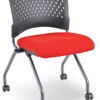Agenda II Nesting Chair Without Arms - Red