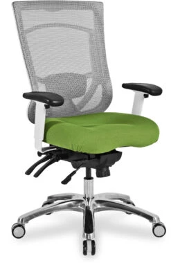 CoolMesh Pro Plus Executive High Back Chair - Green Fabric