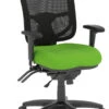 CoolMesh Pro Executive Mid Back Chair - Green Fabric