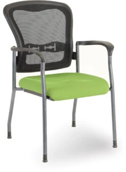 Spice! Stackable Mesh Guest Chair - Green