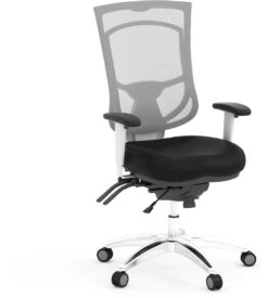 CoolMesh Pro Plus Executive High Back Chair - Black Antimicrobial Vinyl