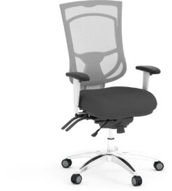 CoolMesh Pro Plus Executive High Back Chair - Grey Fabric