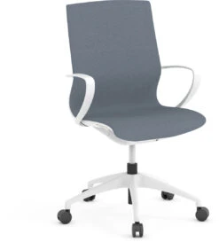 Maric Executive Chair - Blue Fabric