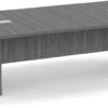 Classic Racetrack Conference Table 10 Ft - Newport Grey