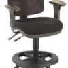Lovan Mesh Drafting Chair With Arms