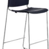 Tela Bistro Stool - Black