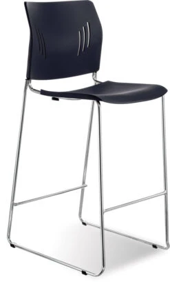 Tela Bistro Stool - Black