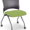 Agenda II Nesting Chair Without Arms - Green