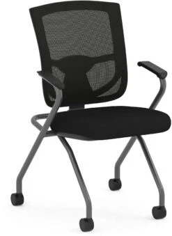 CoolMesh Pro Nesting Chair - Black Fabric