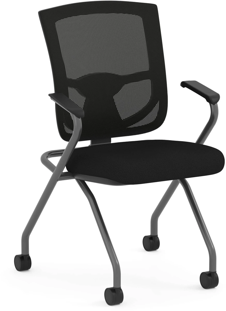 CoolMesh Pro Nesting Chair - Black Fabric