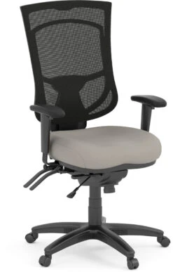 CoolMesh Pro Executive High Back Chair - Grey Antimicrobial Vinyl