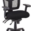 CoolMesh Executive Mid Back Chair - Black Fabric