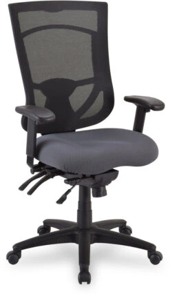 CoolMesh Pro Executive High Back Chair - Grey Fabric
